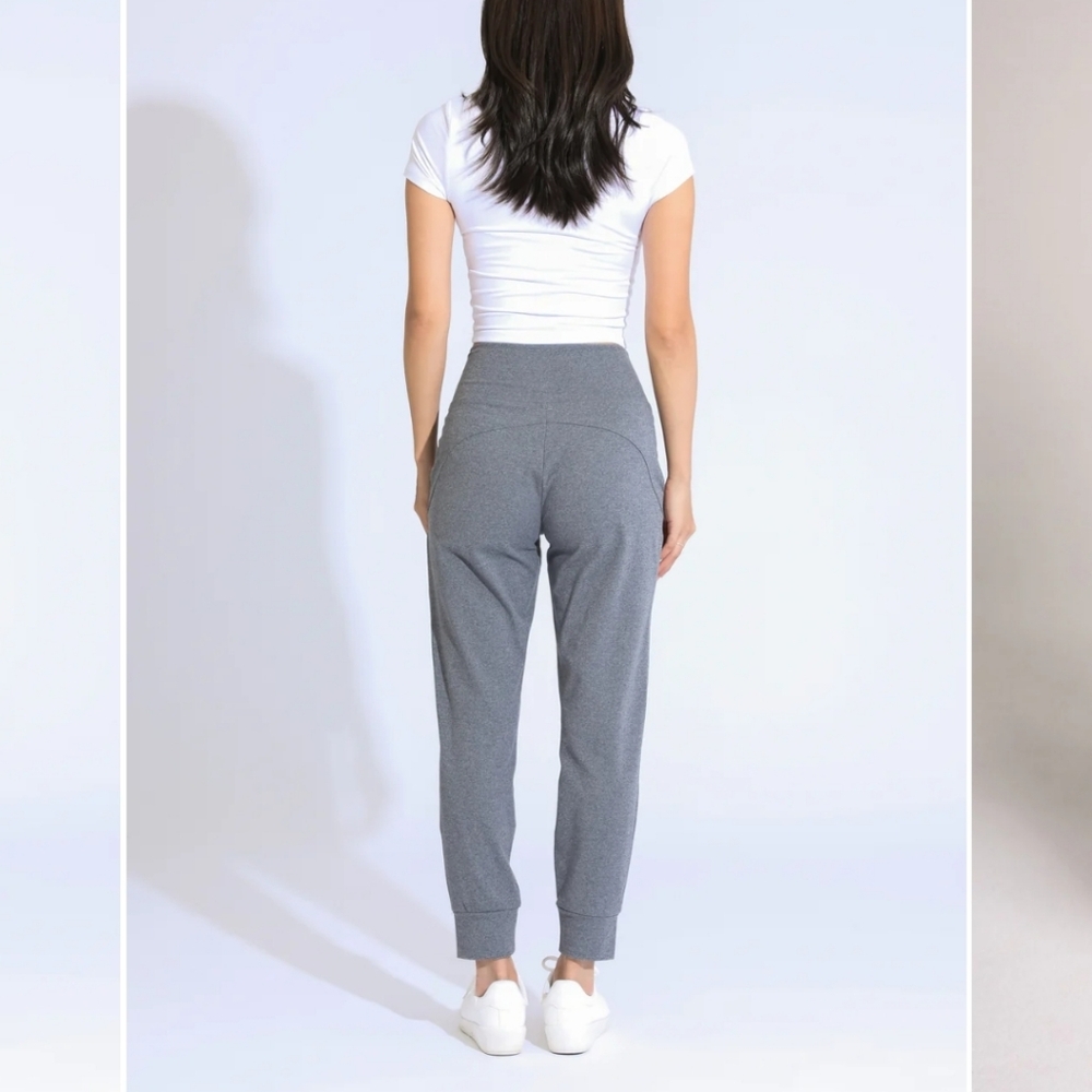 Rewash Easy Knit High Waisted Joggers Dusty Mauve Blush Like Lululemon Align Sm - Picture 7 of 8